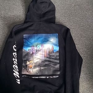 Lil Nas hoody, black, size lg but more of a med, great shape,